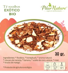 Té Rooibos EXÓTICO, BIO, Pilar Nature,  30 g