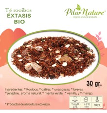 Té Rooibos ÉXTASIS, Pilar Nature,  BIO, 30 g