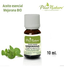 Aceite esencial de Mejorana, BIO, 10 ml, Pilar Nature