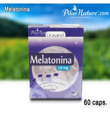 Melatonina 1.9mg, 60 cápsulas, Drasanvi, Pilar Nature