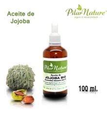 Aceite de Jojoba BIO (Simmondsia chinensis) 100 ml Pilar Nature