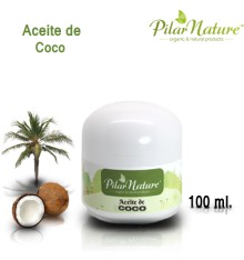 Aceite de Coco BIO (Coccus Nucifera) 100ml Pilar Nature