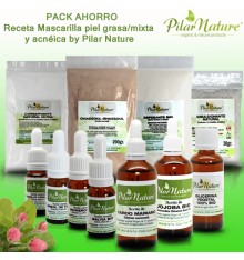 PACK AHORRO Mascarilla con Ghassoul by Pilar Nature