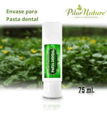 Envase para pastas de dientes 100 ml Pilar Nature