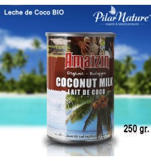 Leche de Coco BIO, Amaizin 400 ml.