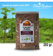 Cacao BIO 250 g. BIOGRA Pilar Nature
