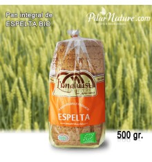 Pan de Espelta integral100% puro BIO, 500 g