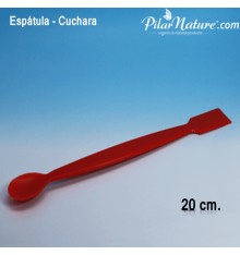 Espátula, cuchara plana, 20 cm