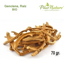 Genciana, Raíz (Gentiana Lutea) BIO, 70 g
